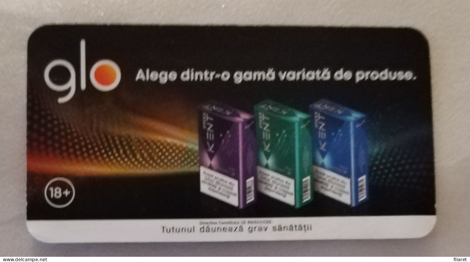 GLO-Romania,cigarettes Card,used - Sonstige & Ohne Zuordnung