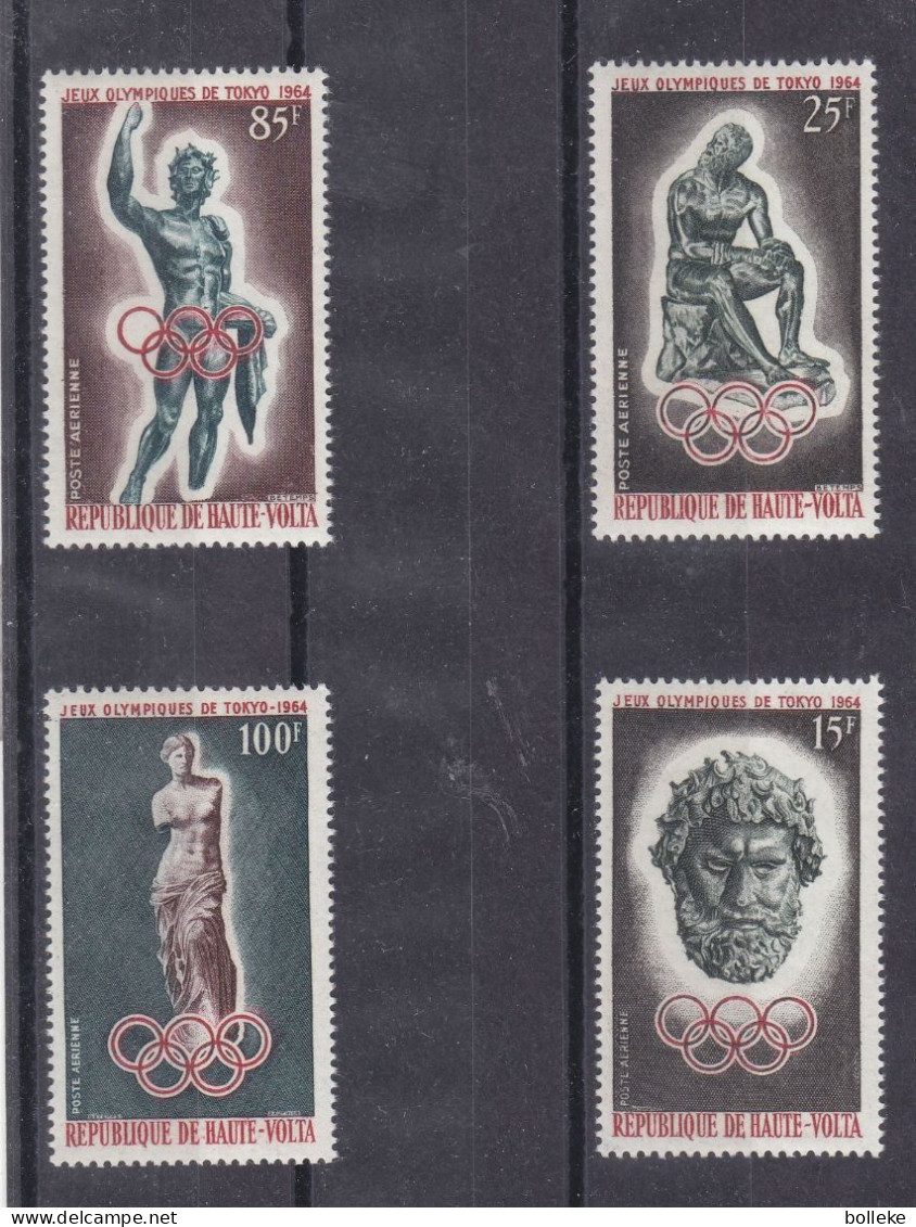 Jeux Olympiques - Tokyo 64 - Haute Volta - Yvert PA 14 / 17 ** - Valeur 5,50 Euros - Summer 1964: Tokyo