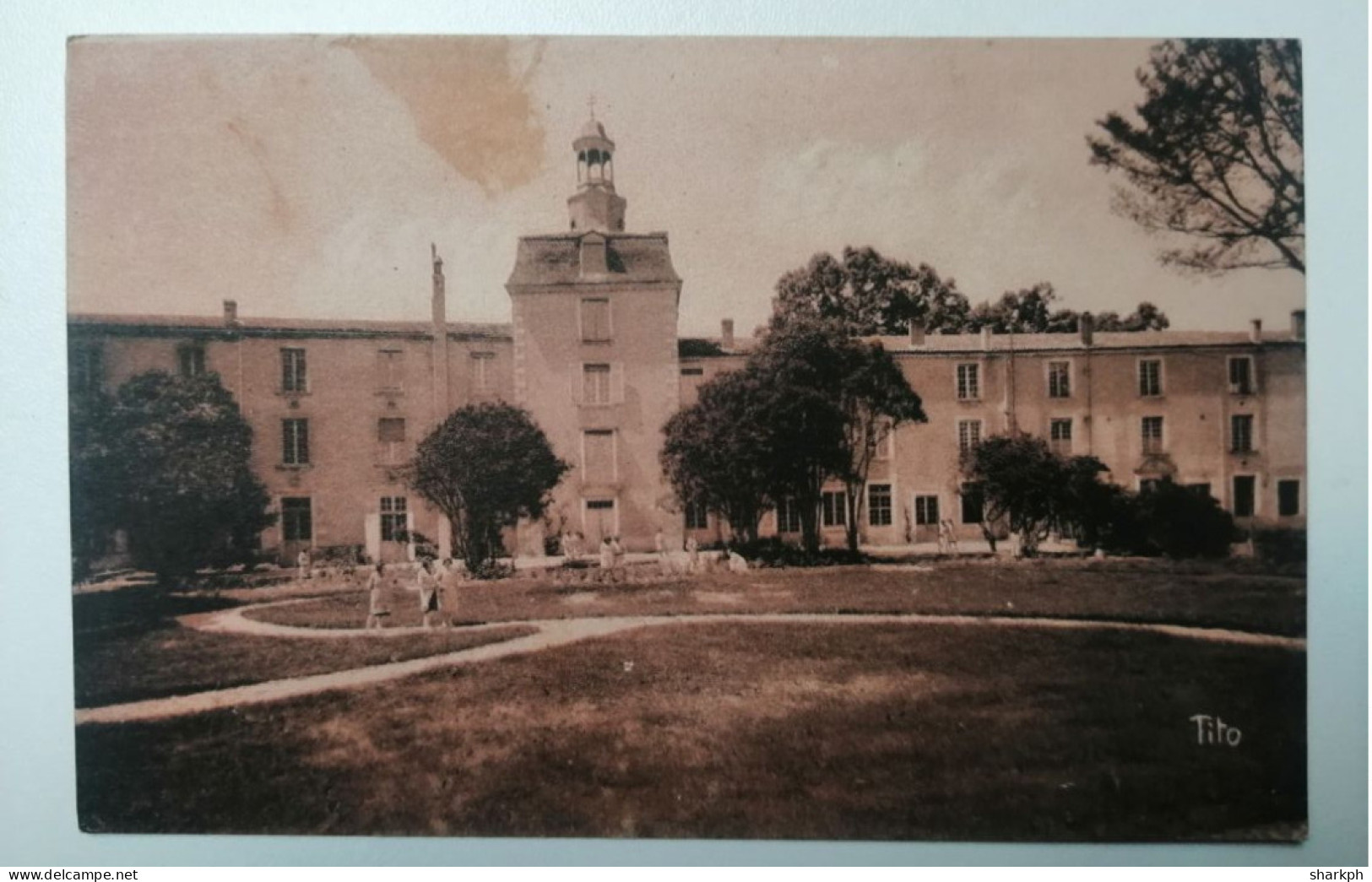 CPA BAZAS "L'Ecole Supèrieur" - Bazas