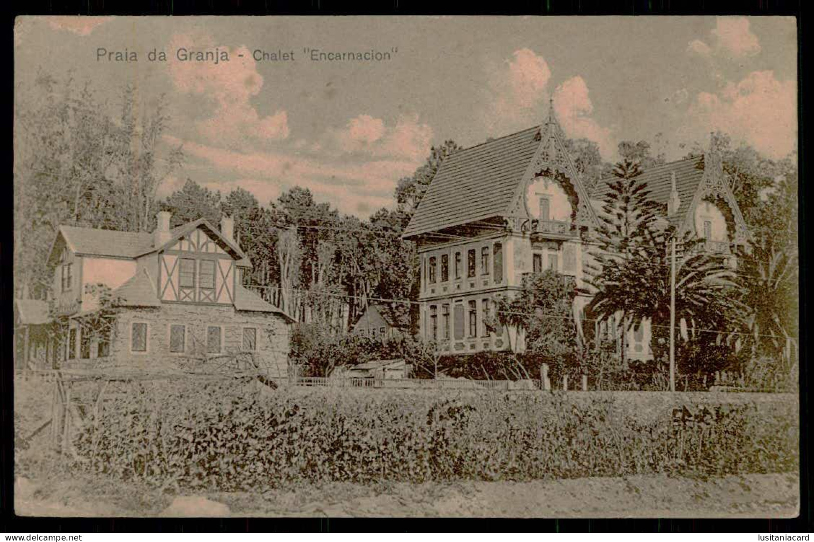 ARCOZELO - GRANJA - Praia Da Granja - Chalet " Encarnacion" (Ed. Da Casa Oliveira Nº 624) Carte Postale - Porto