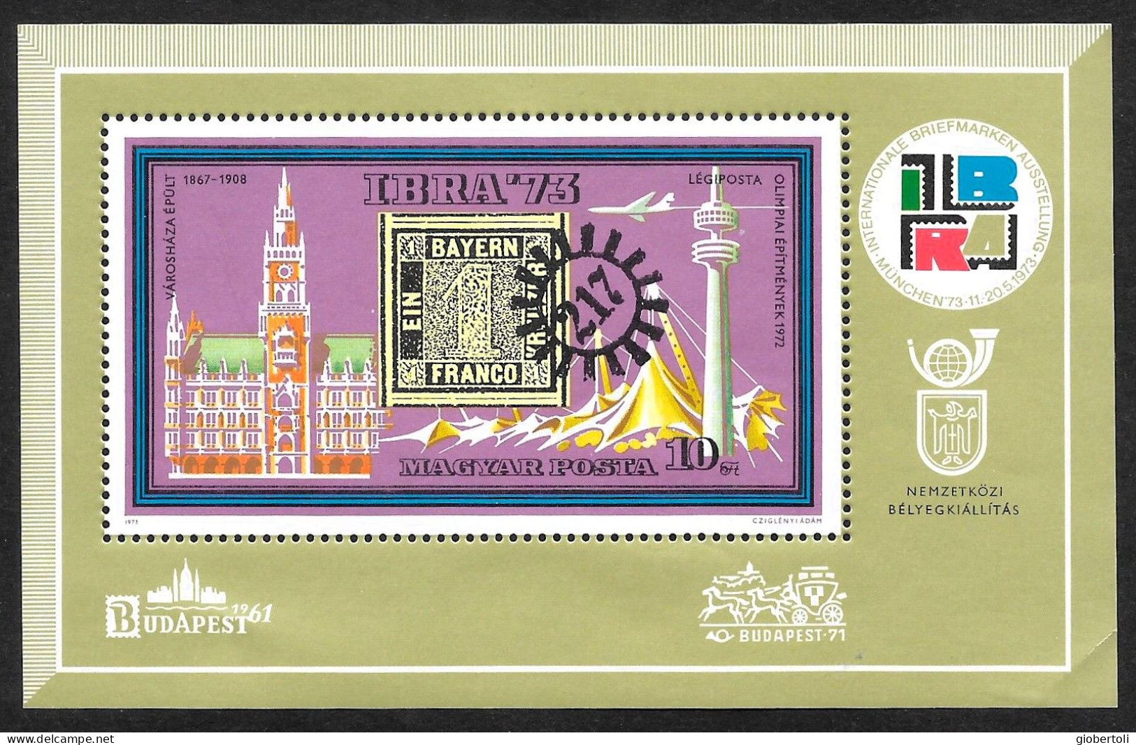 Ungheria/Hungary/Hongrie: "IBRA  "73" - Philatelic Exhibitions