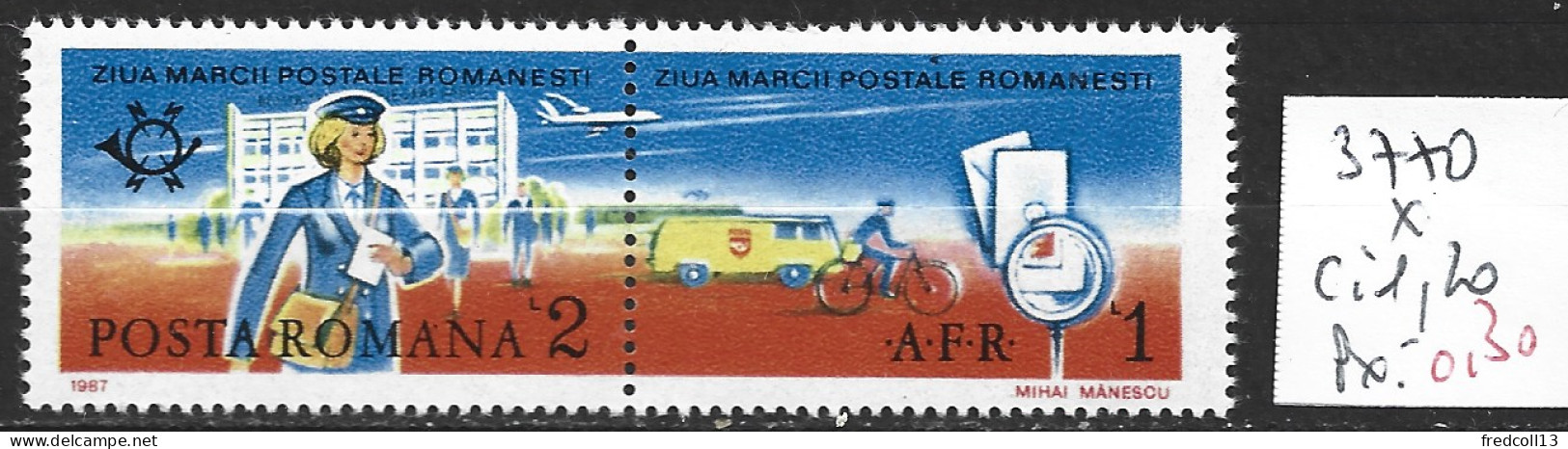 ROUMANIE 3770 * Côte 1.20 € - Unused Stamps