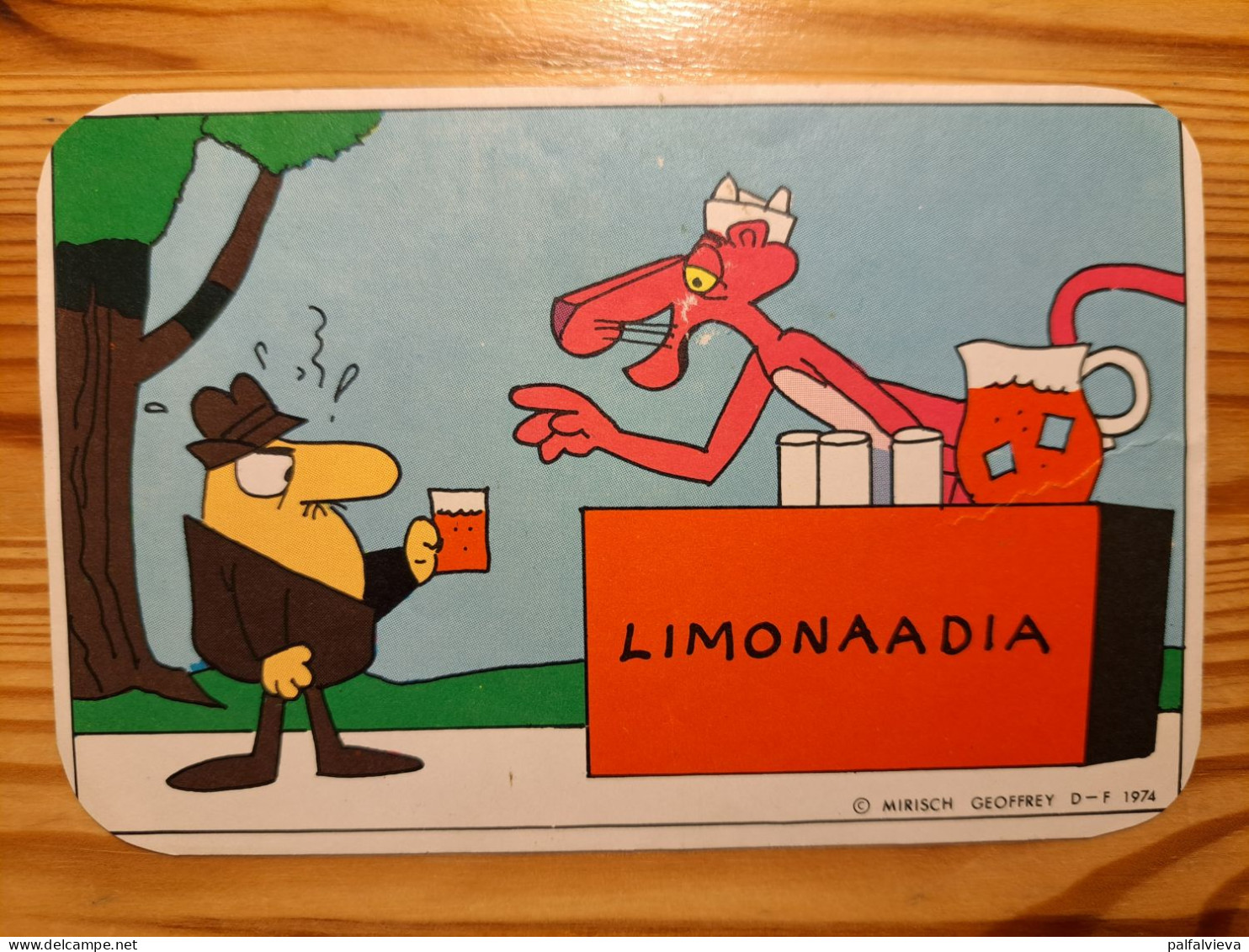 Postcard Finland - Pink Panther - Fumetti