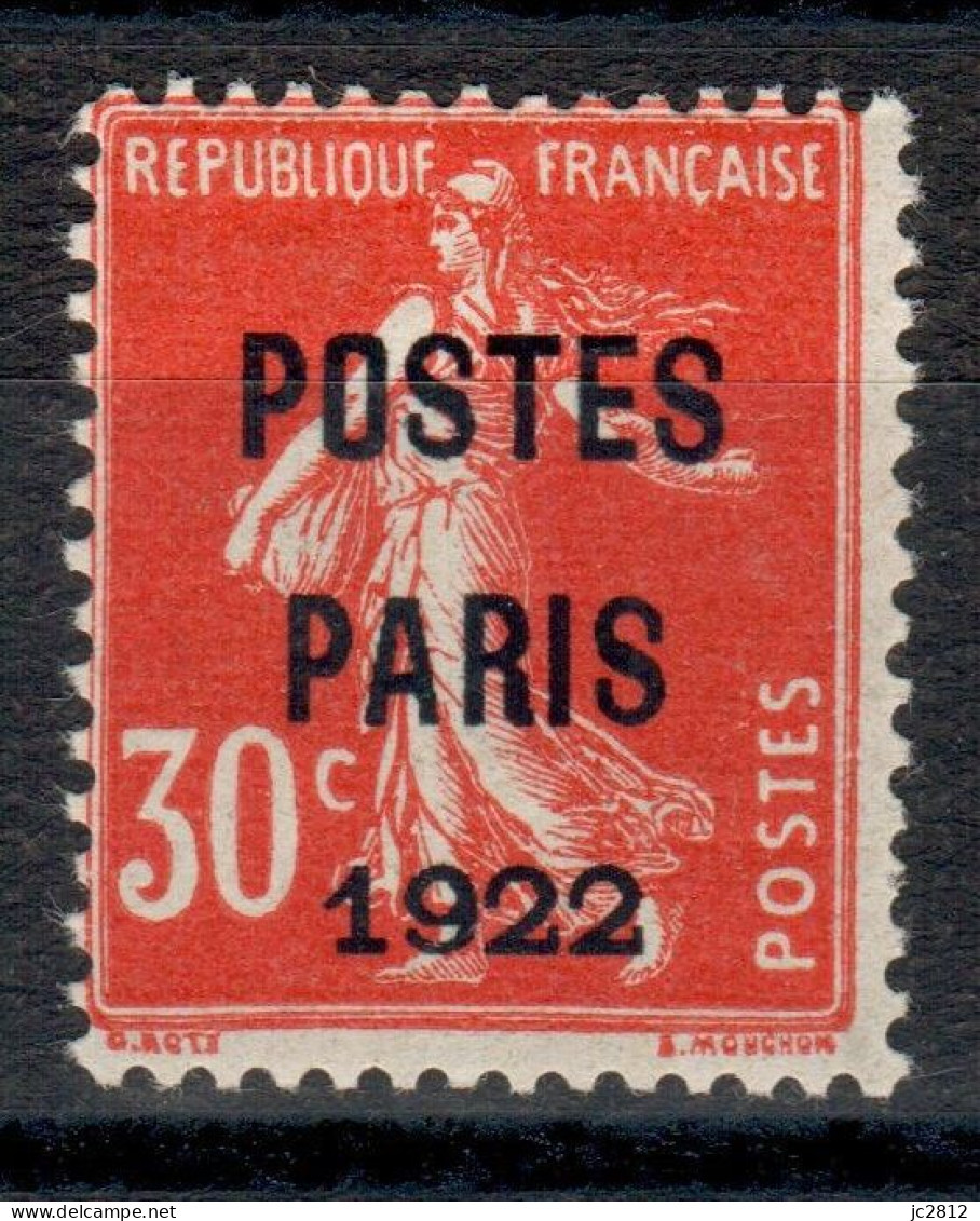 Préo 32 - Surcharge Fausse - Neuf * - 1893-1947