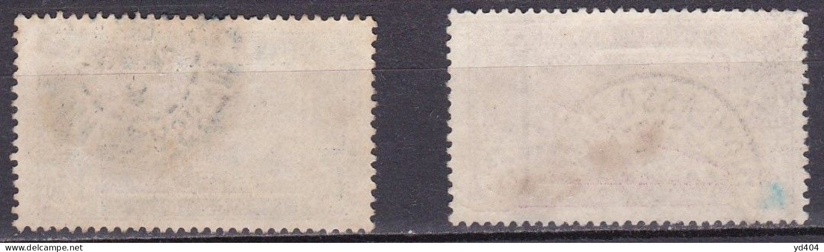 CF-CI-05CD – FRENCH COLONIES – IVORY COAST – 1930 – E. LAGOON – Y&T # 82/3 USED 20 € - Used Stamps
