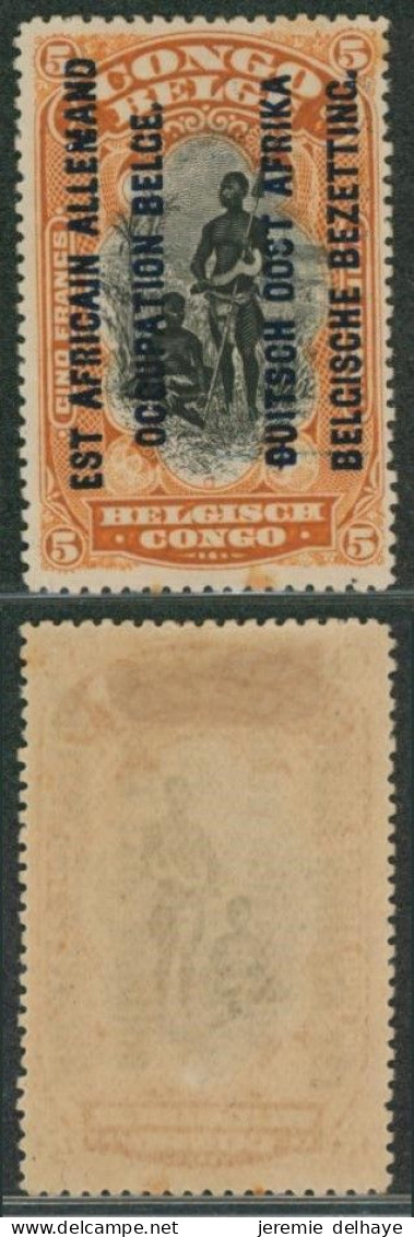 Ruanda-Urundi - N°35* (surcharge Type A) Dentelure 15 ! - Neufs