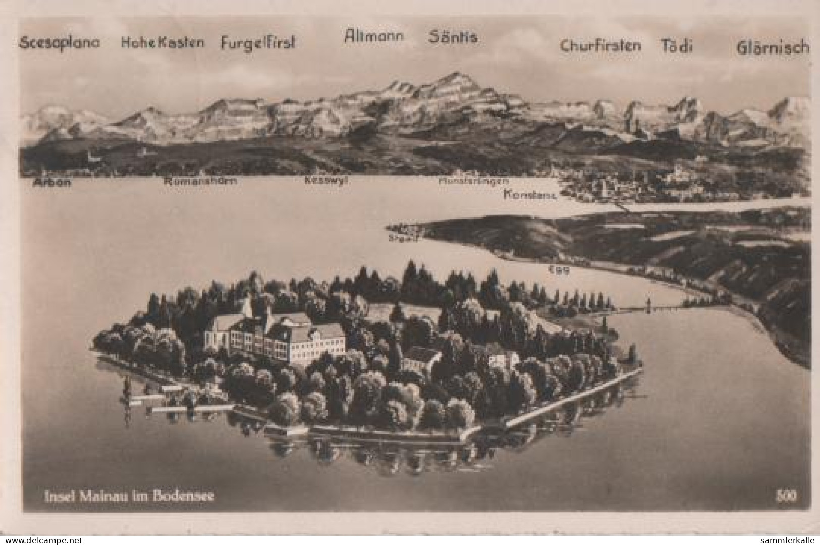 18668 - Insel Mainau Im Bodensee - 1941 - Konstanz