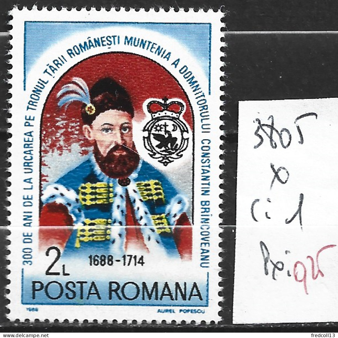ROUMANIE 3804 * Côte 1 € - Unused Stamps