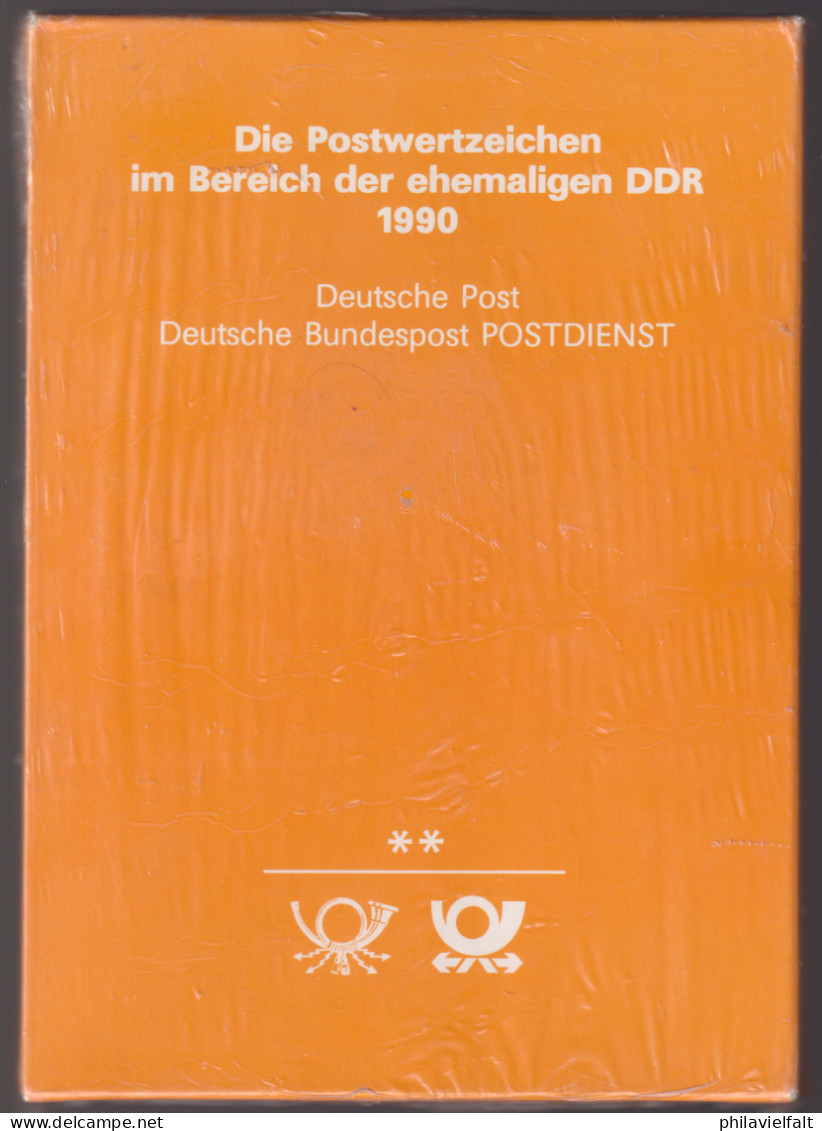 DDR 1984/1985 Und 1990 Jahreszusammenstellungen Der Deutschen Post  ** - Colecciones Anuales