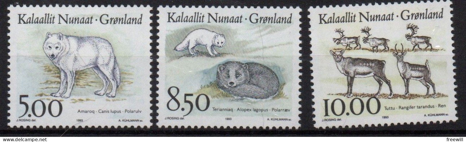 Groenland Animaux-Animals-Dieren XXX - Unused Stamps