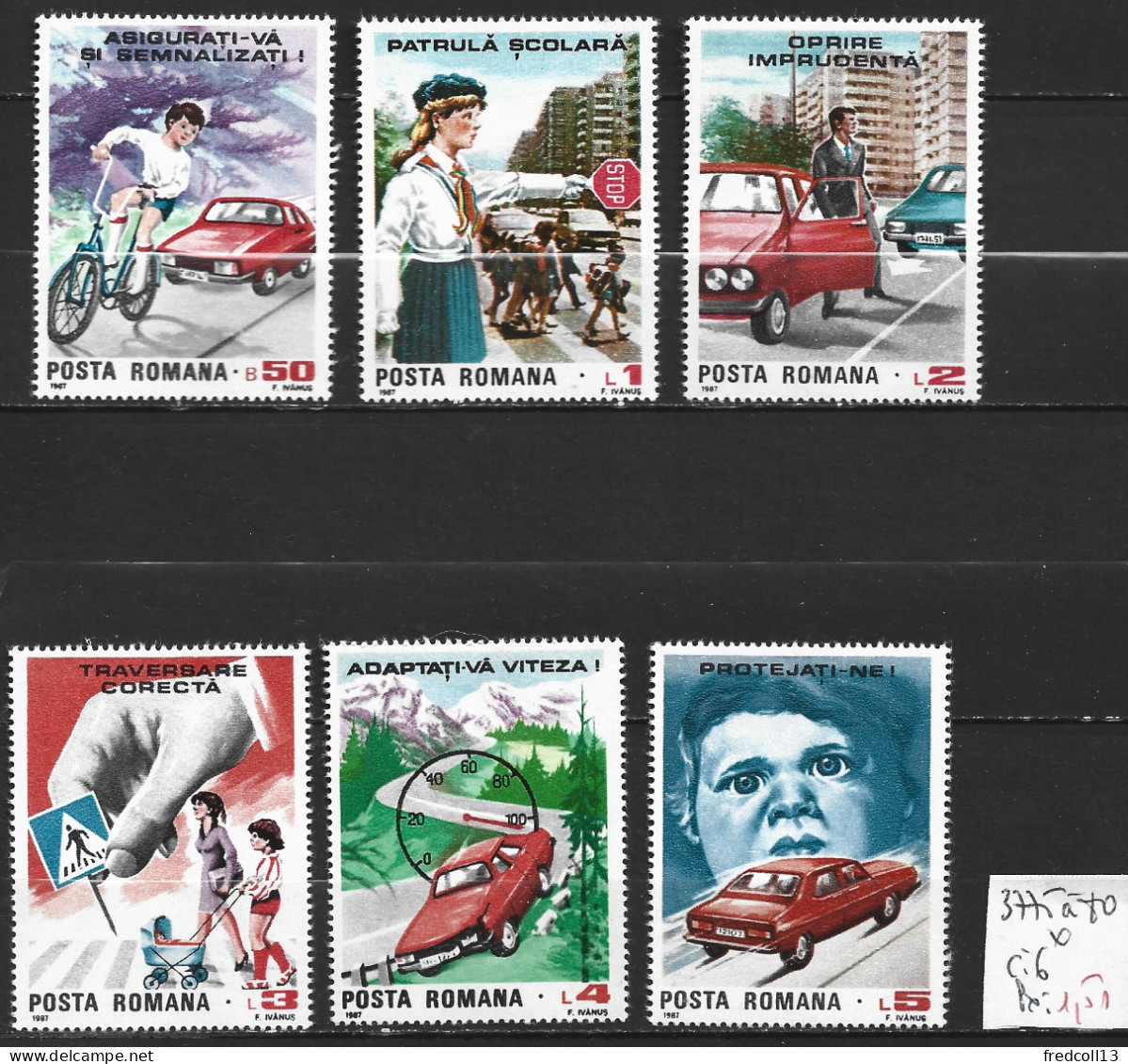 ROUMANIE 3775 à 80 * Côte 6 € - Unused Stamps