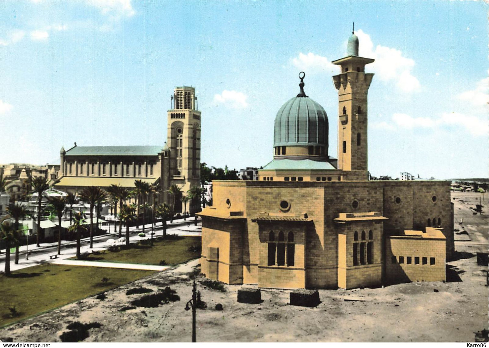 Port Saïd , Egypt * Abdel Kahman Loufti Mosque & Cathedral * Mosquée * égypte - Port Said