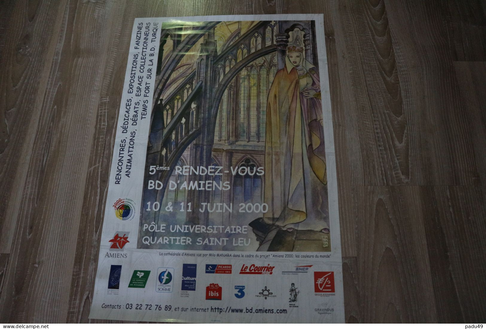 MANARA Salon Bd AMIENS  (2000) - Affiches & Offsets