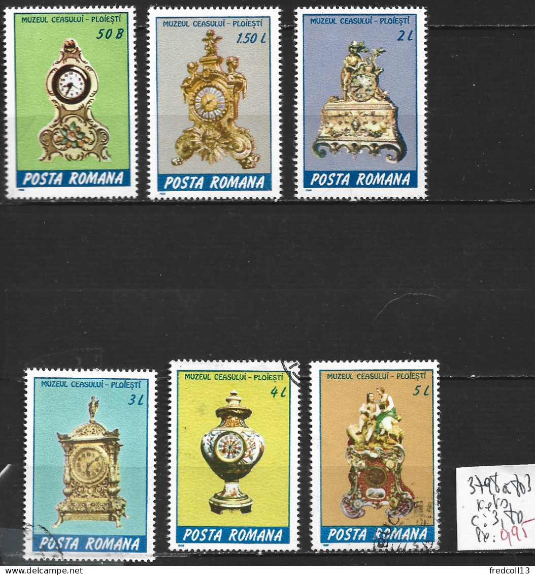 ROUMANIE 3798 à 803 * ( 3800-801-802 Oblitérés ) Côte 3.80 € - Unused Stamps