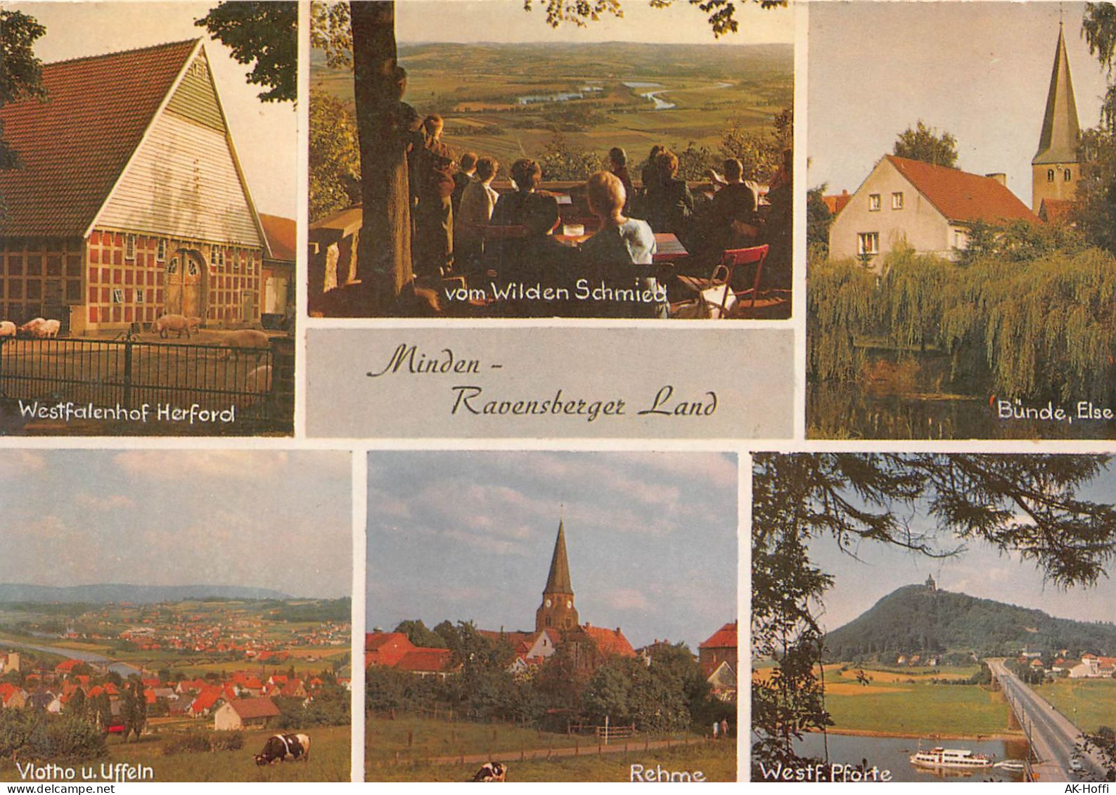 Minden - Ravensberger Land - Mehrbildkarte - Minden