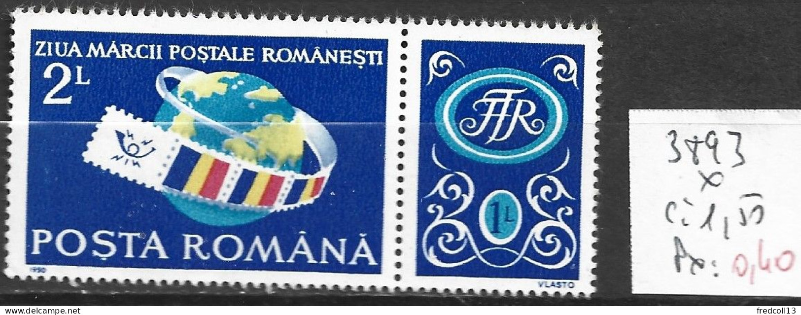 ROUMANIE 3893 * Côte 1.50 € - Ongebruikt