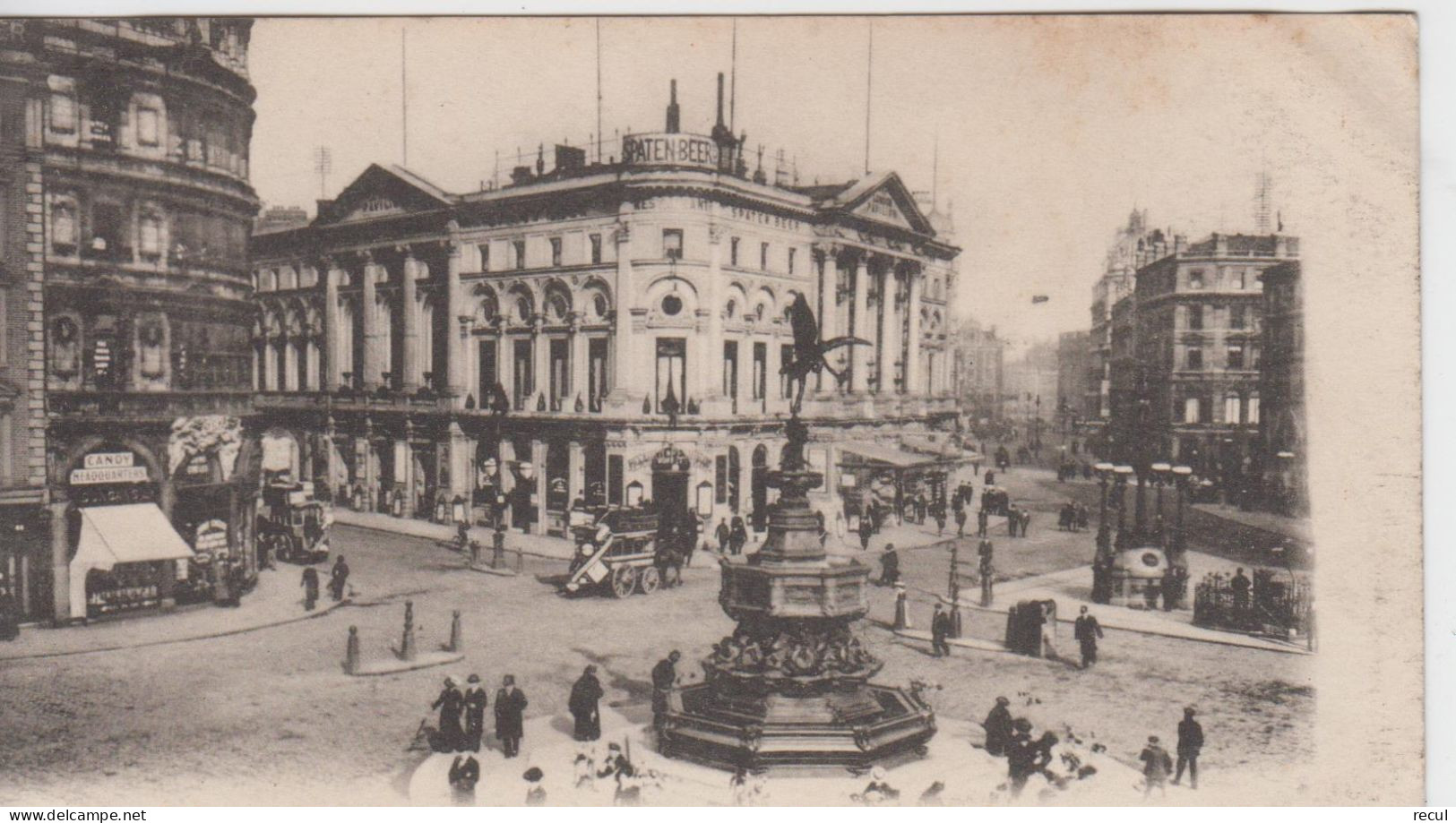 ANGLETERRE - LONDON - Piccadilly Circus ( - Timbre à Date De 1903 ) - Piccadilly Circus