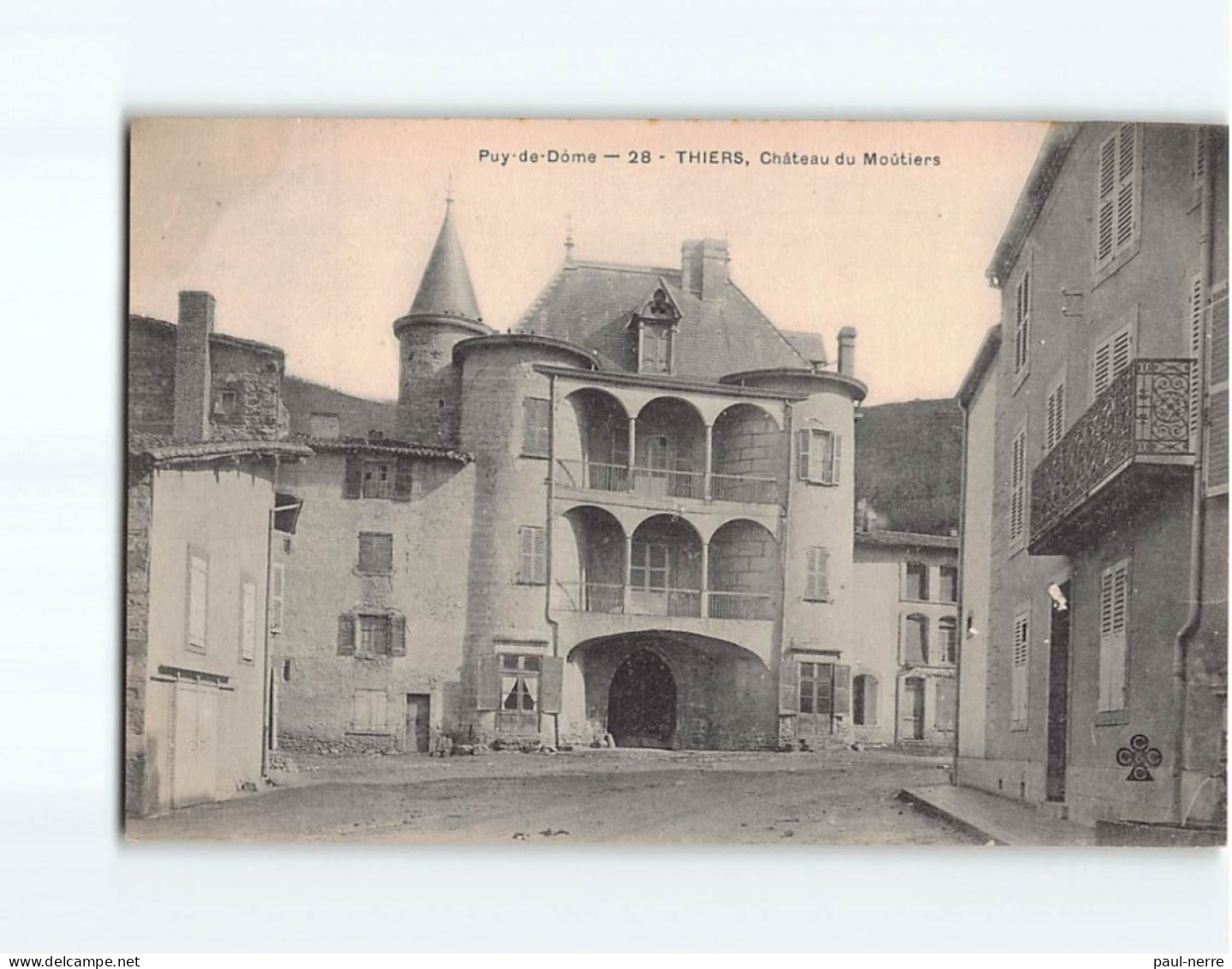 THIERS : Château Du Moûtiers - Très Bon état - Thiers