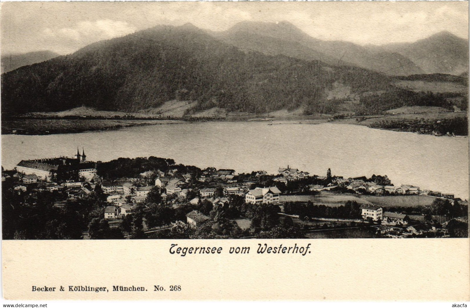 CPA AK Tegernsee Vom Westerhof GERMANY (1212800) - Tegernsee