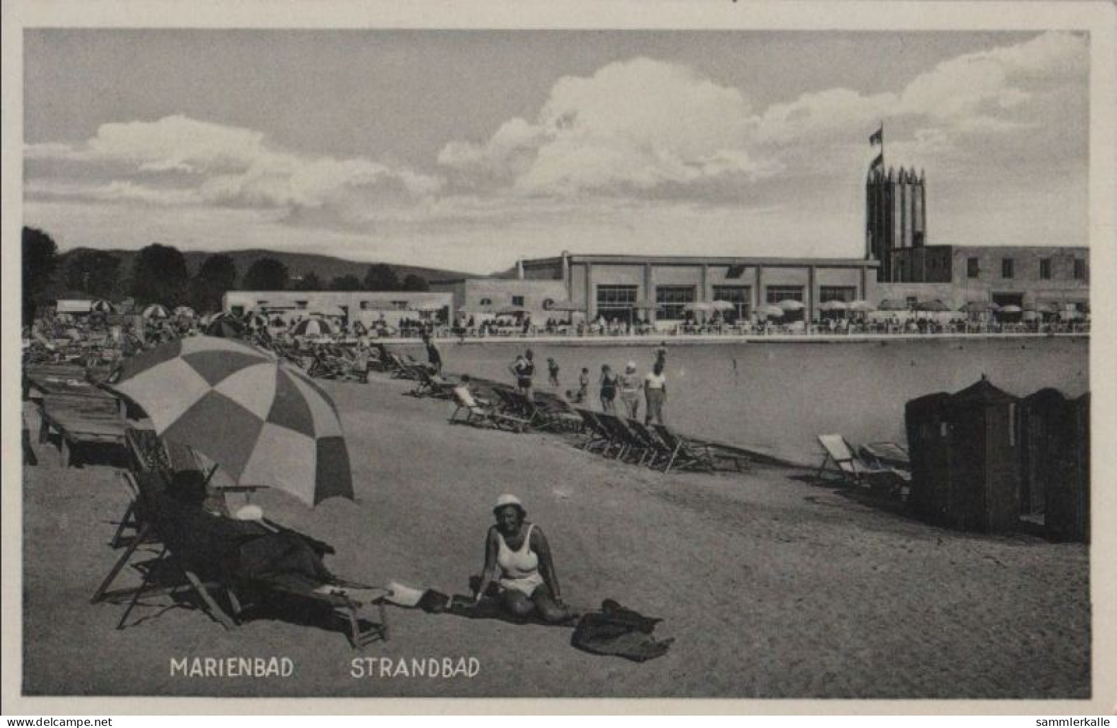 46695 - Marienbad - Strandbad - Ca. 1940 - Boehmen Und Maehren