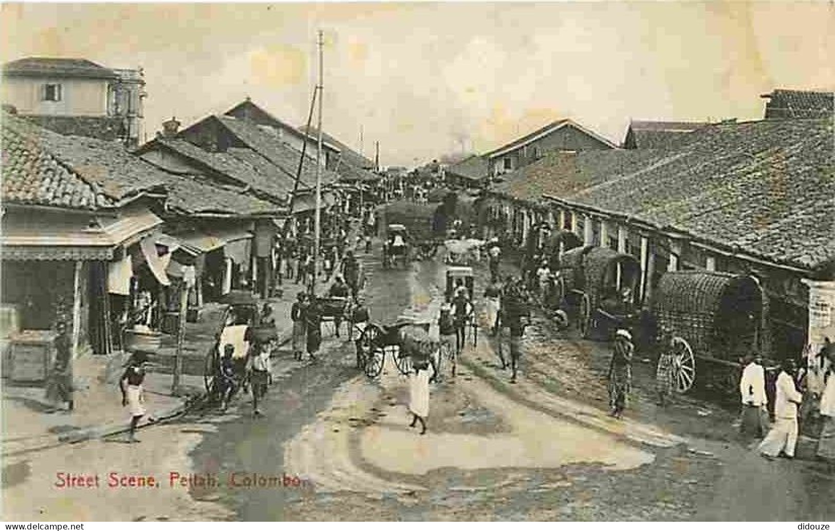 Sri Lanka - Colombo - Street Scene - Peitah - Animée - CPA - Voir Scans Recto-Verso - Sri Lanka (Ceylon)