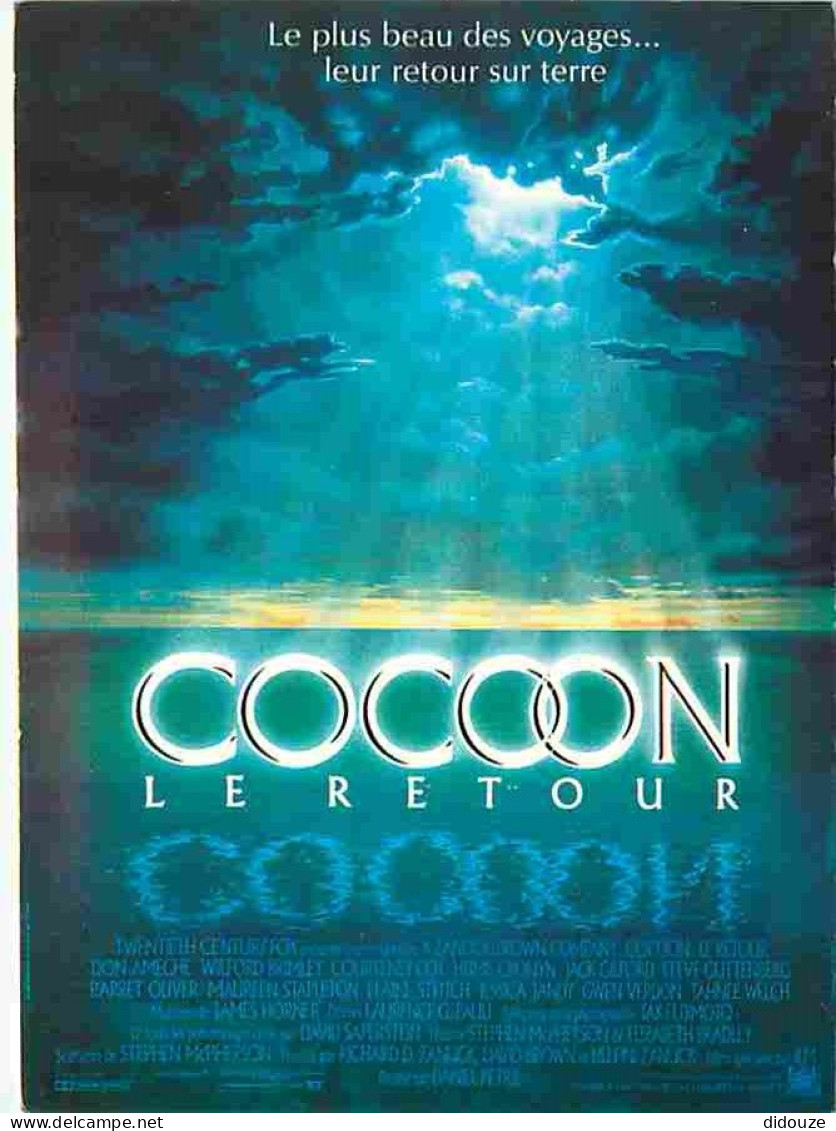 Cinema - Affiche De Film - Cocoon - Le Retour - Carte Publicitaire Coca Cola - Carte Neuve - CPM - Voir Scans Recto-Vers - Posters On Cards