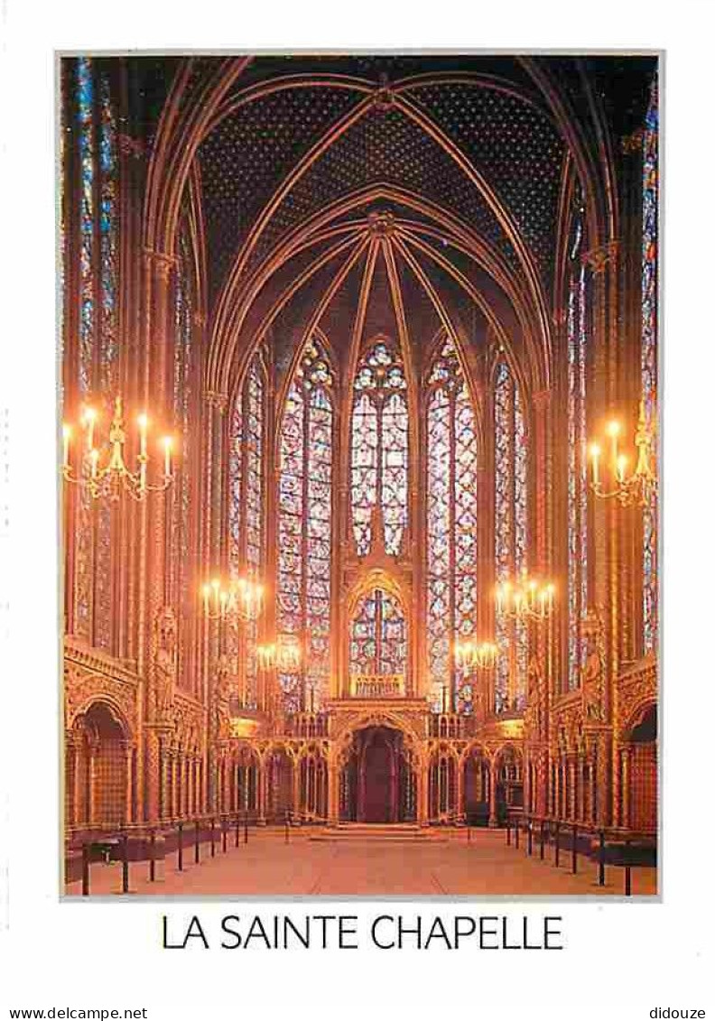 75 - Paris - La Sainte Chapelle - Sainte-Chapelle Haute - Art Religieux - Carte Neuve - CPM - Voir Scans Recto-Verso - Eglises