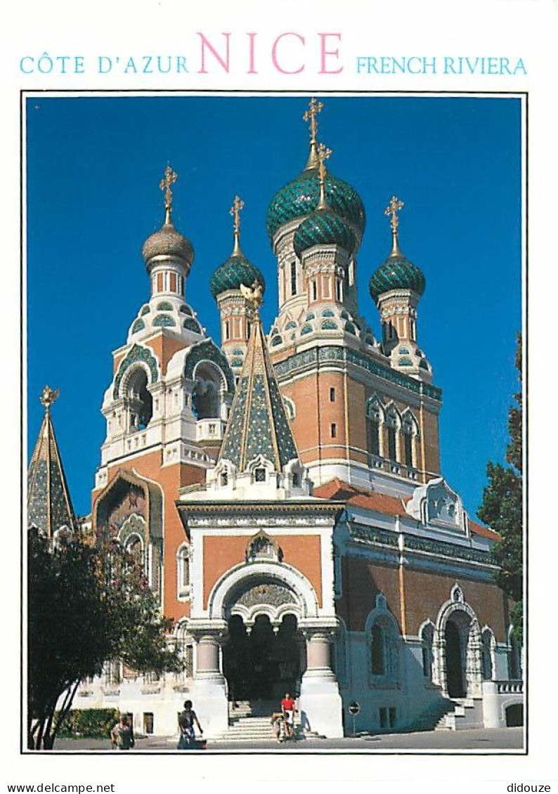 06 - Nice - La Cathédrale Orthodoxe Russe - CPM - Carte Neuve - Voir Scans Recto-Verso - Monuments, édifices