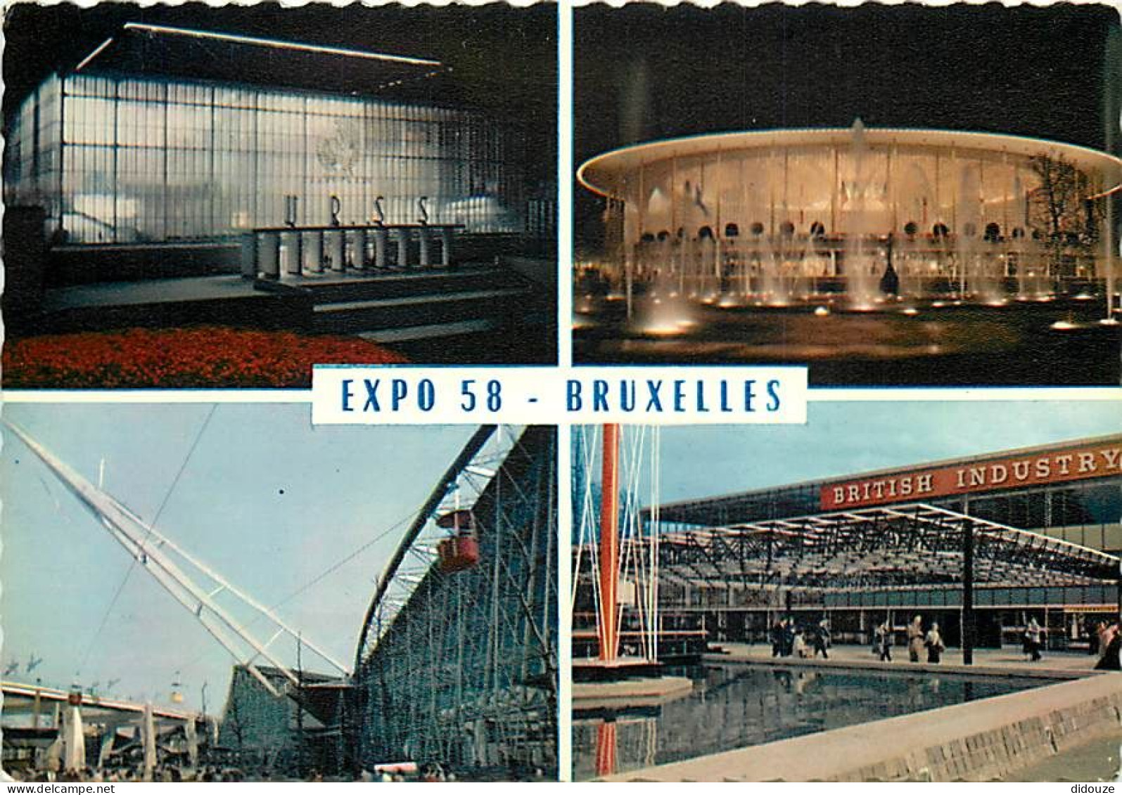 Belgique - Bruxelles - Brussel - Exposition Universelle Et Internationale De Bruxelles 1958 - CPM - Voir Scans Recto-Ver - Expositions Universelles