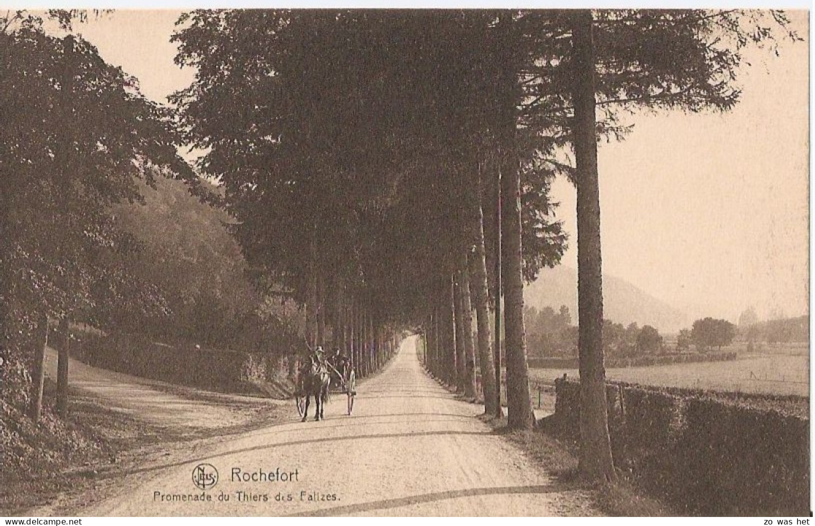 Rochefort, Promenade Du Thiers Des Falizes - Rochefort