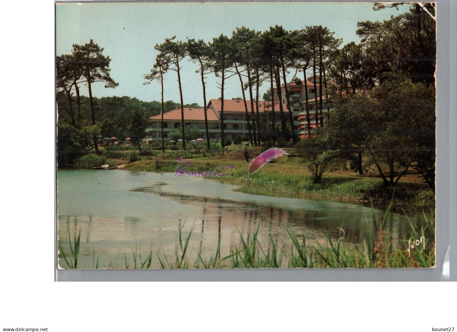 ANGLET 64 - Le Lac De Chiberta Avec L'Hôtel Et Résidence  - Anglet