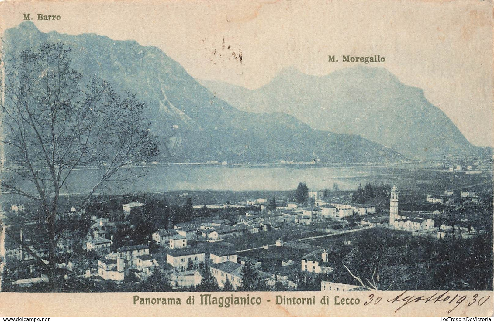 ITALIE - Panorama Di Maggianico - Dintorni Di Lecco - M Moregalla - Vue Générale De La Ville - Carte Postale Ancienne - Lecco