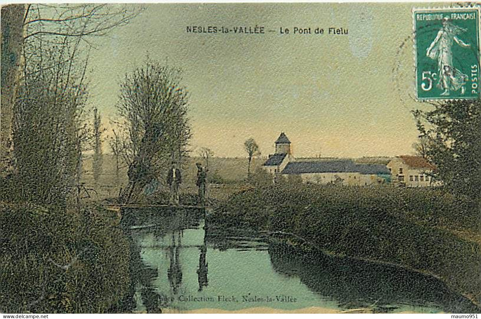 95 NESLES LA VALLÉE - Le Pont Flelu - Nesles-la-Vallée