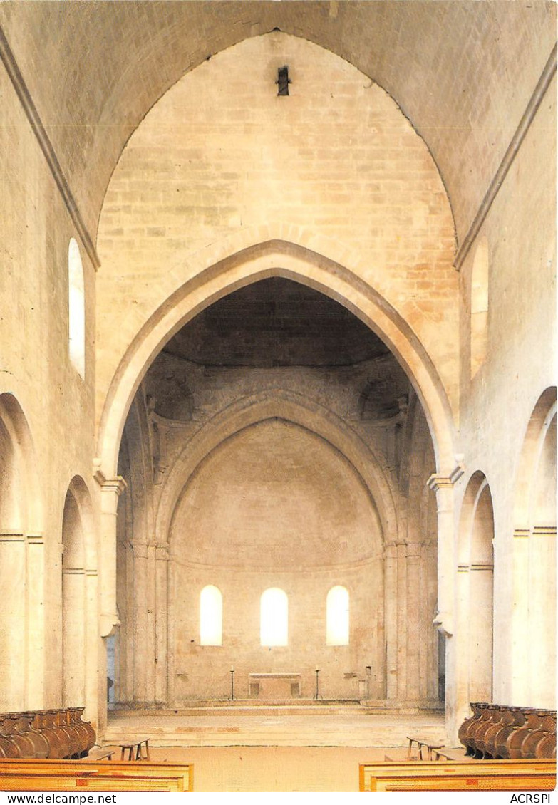 GORDES Abbaye De Senanque Interieur De Le Glise Le Choeur 8(scan Recto-verso) MA2007 - Gordes