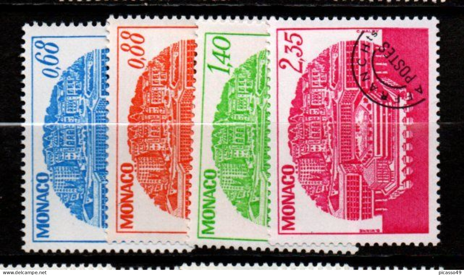 Monaco , Timbres Préoblitéré N° P54 A P65 ** - Precancels