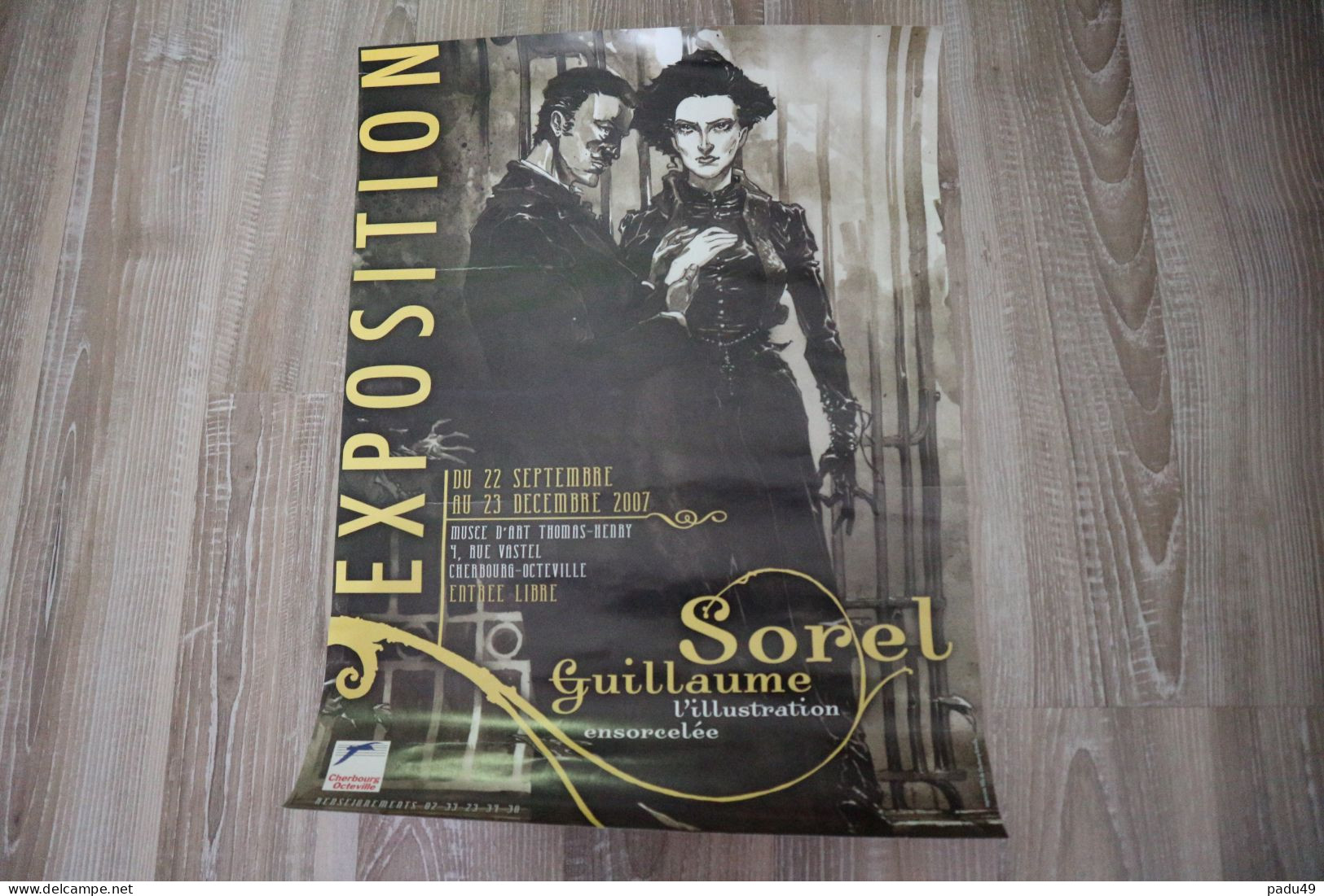 Exposition SOREL   A CHERBOURG - Affiches & Offsets