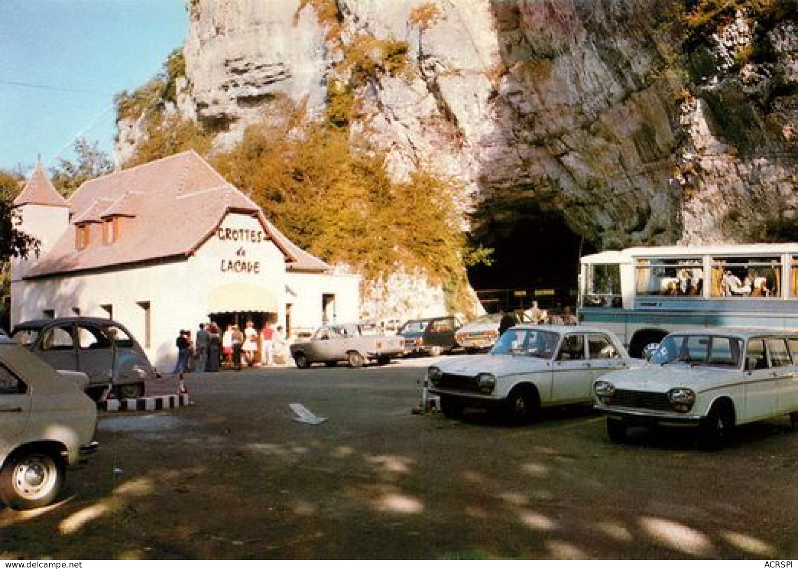 Grottes De LACAVE Entrée Et Le Rocher   45 (scan Recto-verso)MA2066Ter - Lacave
