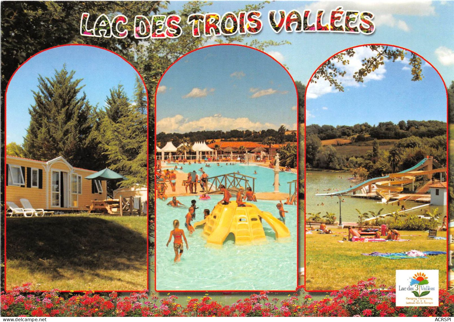 LECTOURE Lac Des Trois Vallees 19(scan Recto-verso) MA2090 - Lectoure