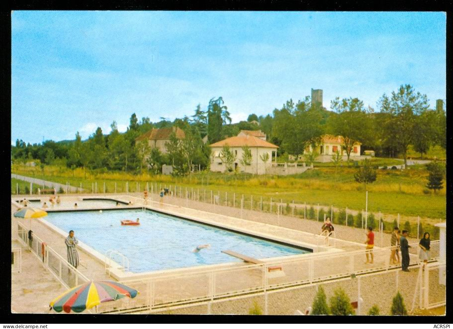 MONTCUQ  La Piscine édition Mys Carte Rare - Montcuq