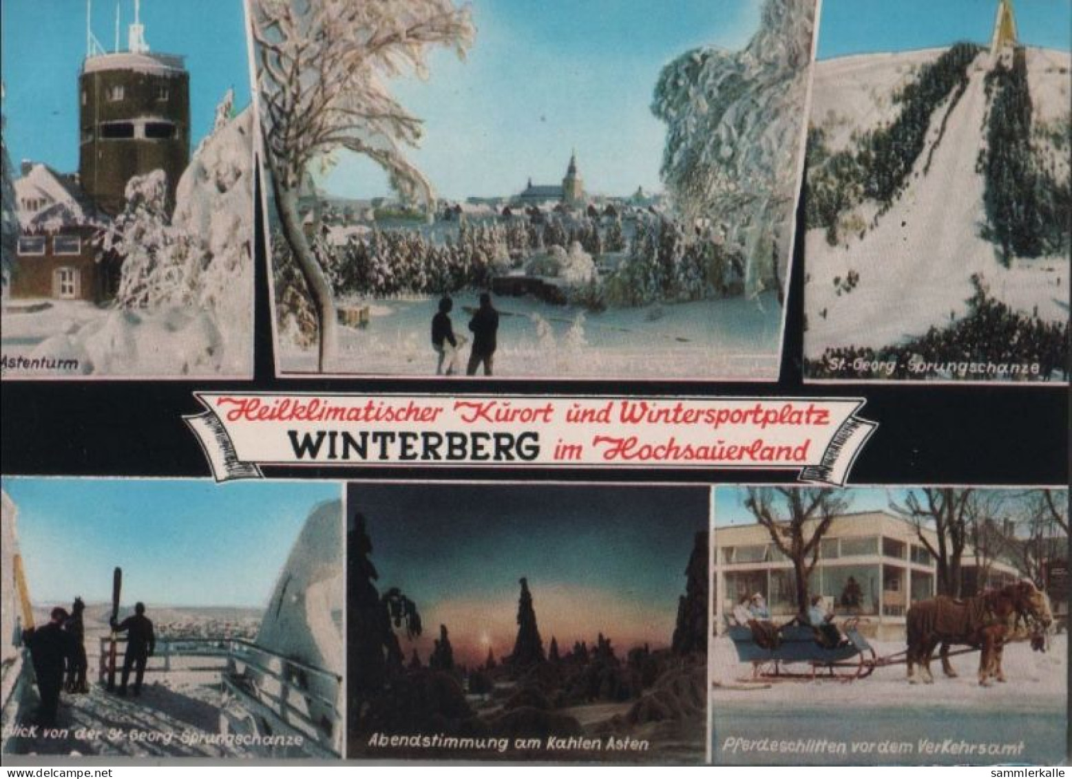 48132 - Winterberg - U.a. St.-Georg-Sprungschanze - 1976 - Winterberg