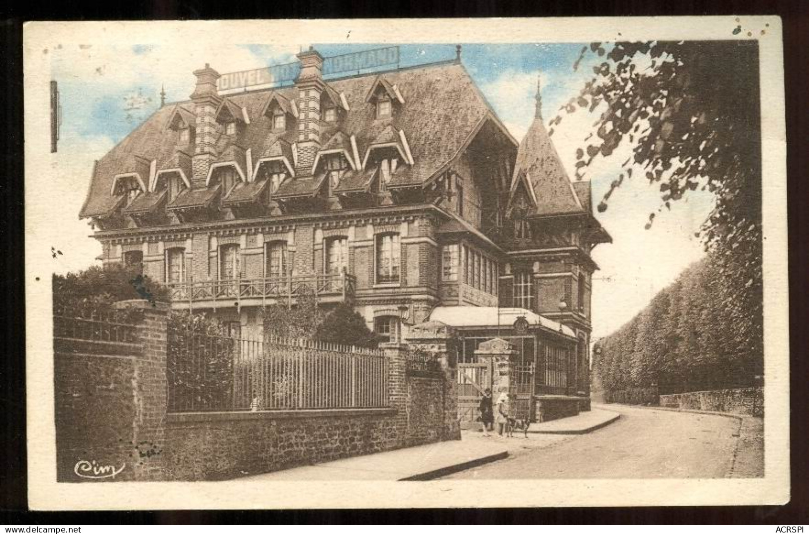 GOURNAY EN BRAY  La Pension ST HILDEVERT édition Combier Carte Rare - Gournay-en-Bray