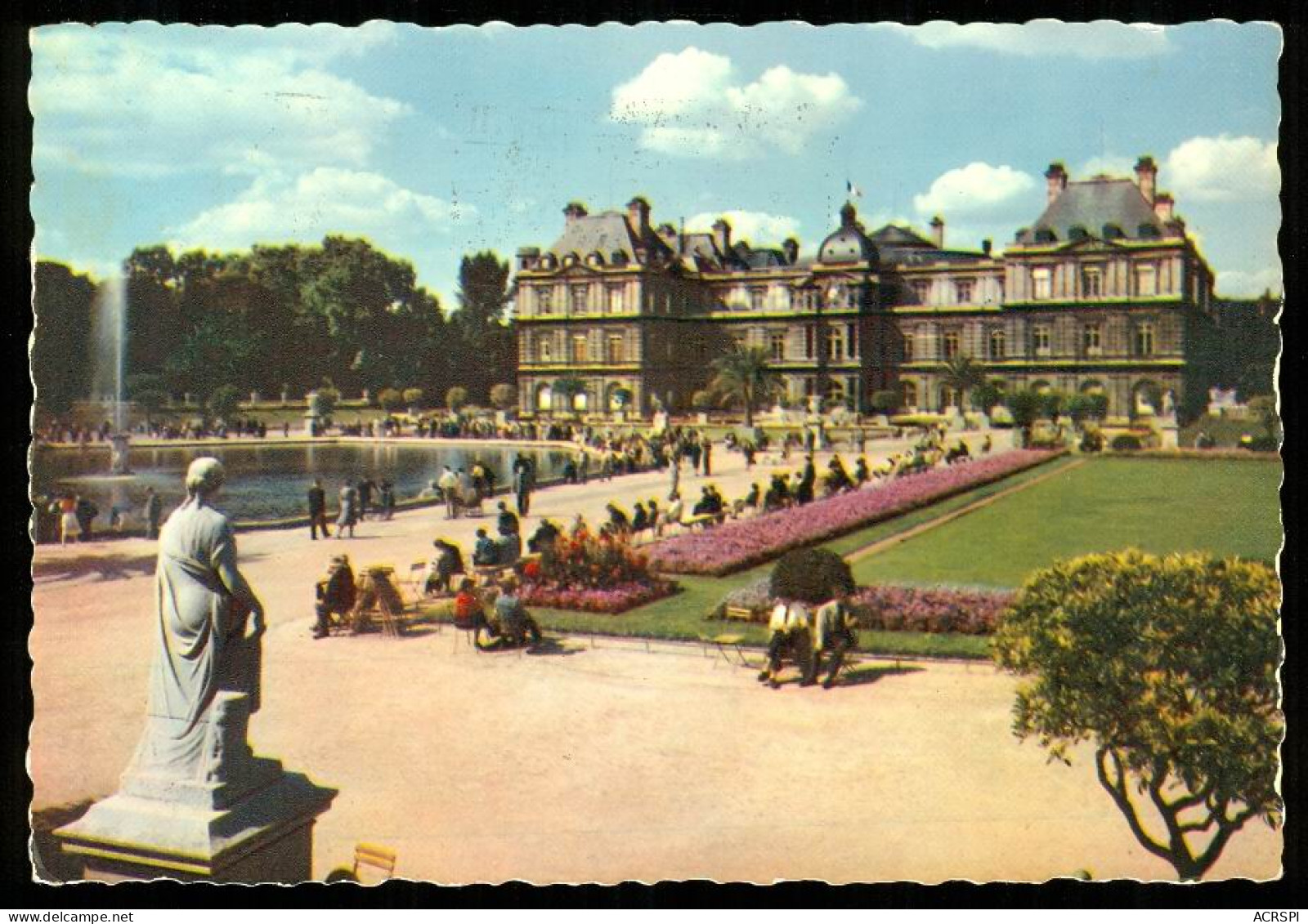 Les Jardins Du LUXEMBOURG édition Ganicolor Procédé Mexichrome Carte Rare - Paris (06)