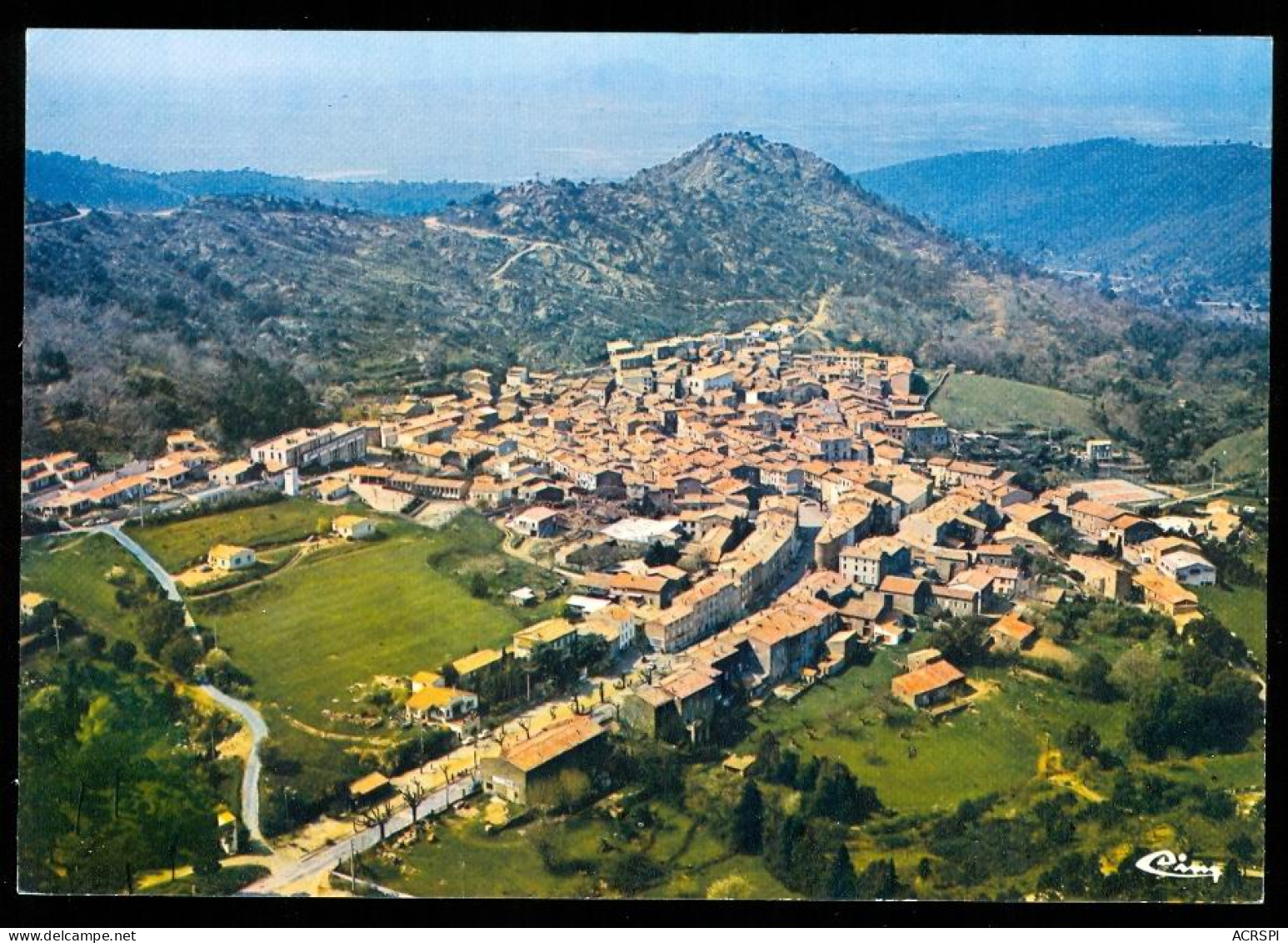 LA GARDE  FREINET  Vue Générale Aerienne édition Cim Carte Rare - La Garde Freinet