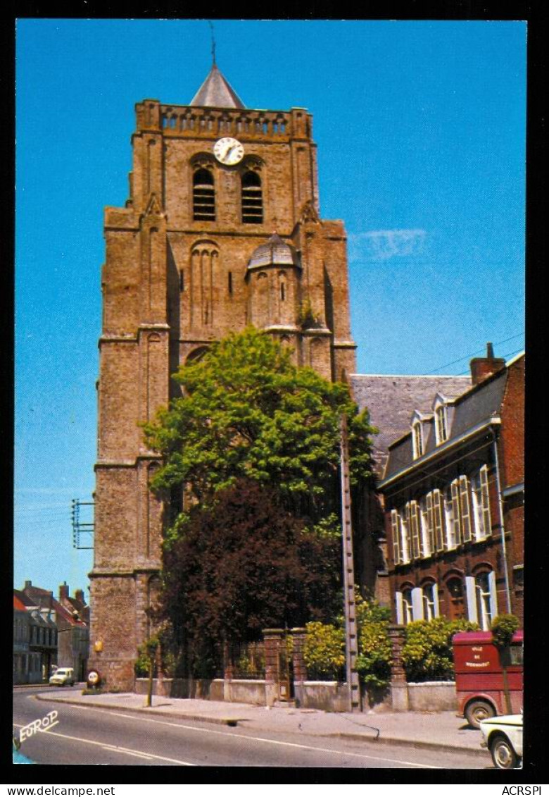 WORMHOUT L'église édition Europ Carte Rare - Wormhout