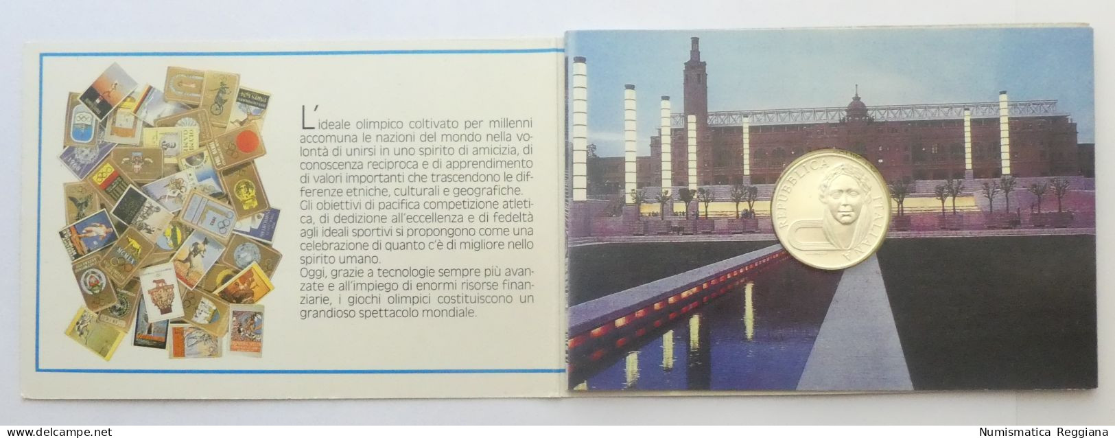 Repubblica Italiana - 500 Lire 1992 XXV Olimpiade Di Barcellona FDC - Mint Sets & Proof Sets