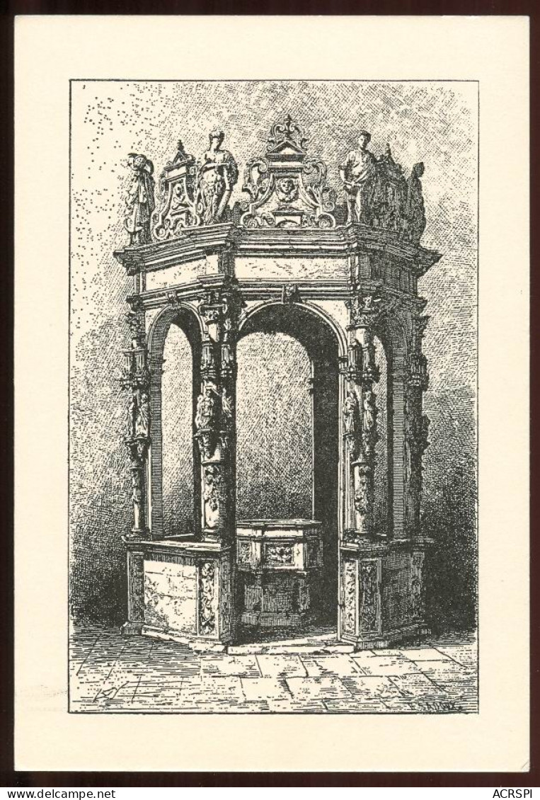 MAGNY En VEXIN Le Batistère Edition D'art Démard Carte Rare - Magny En Vexin