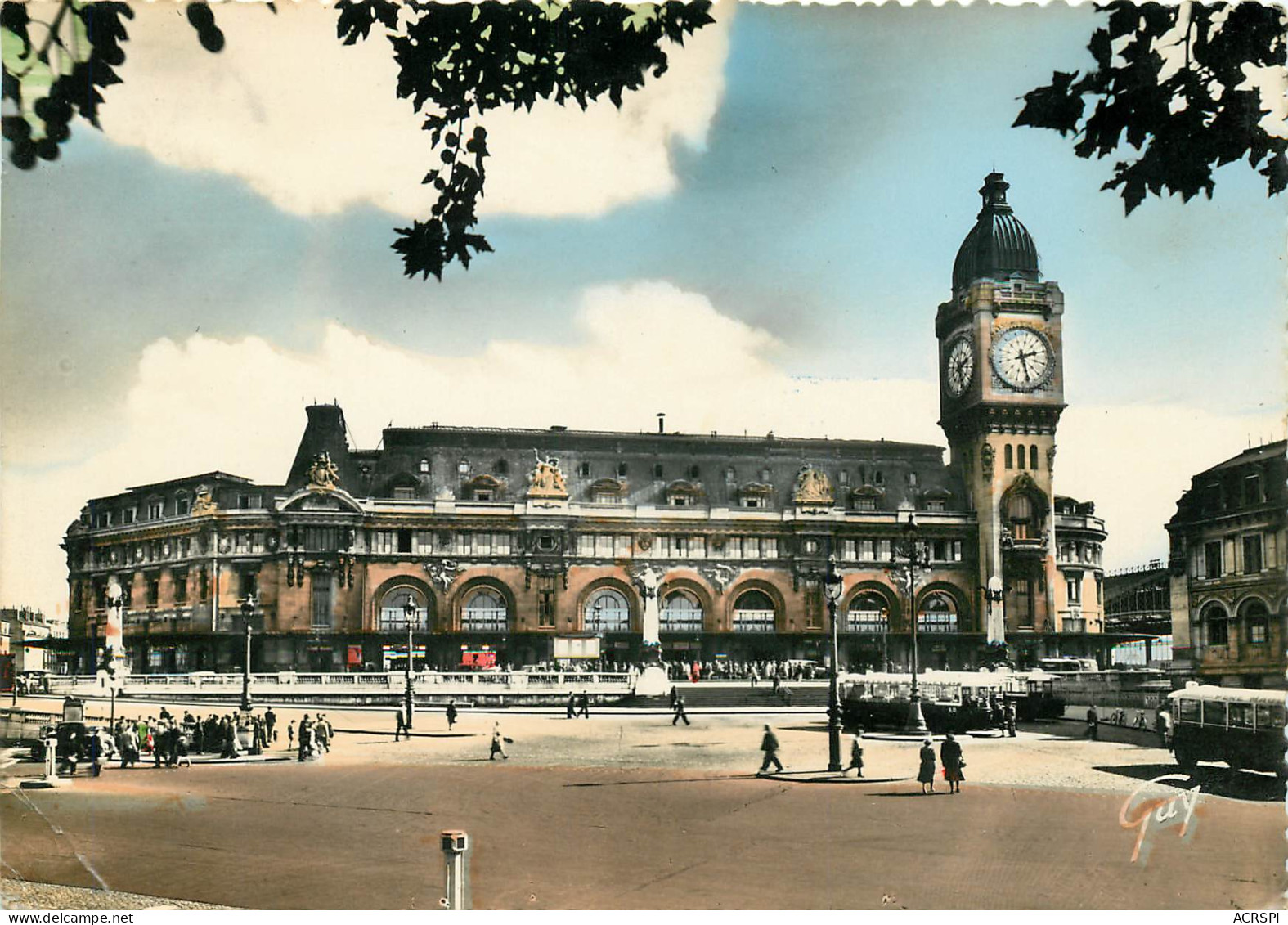 PARIS 12 Gare De Lyon  31 (scan Recto-verso) Turbo1835 Bis - Arrondissement: 12