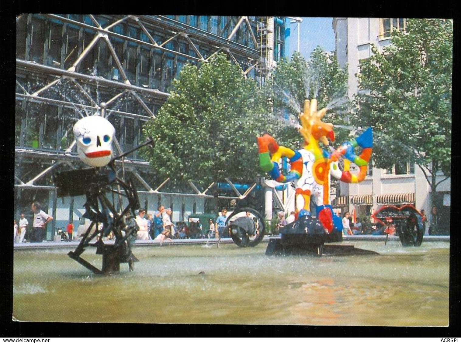 PARIS  Fontaine De TINGUELY édition OVET - Arrondissement: 04