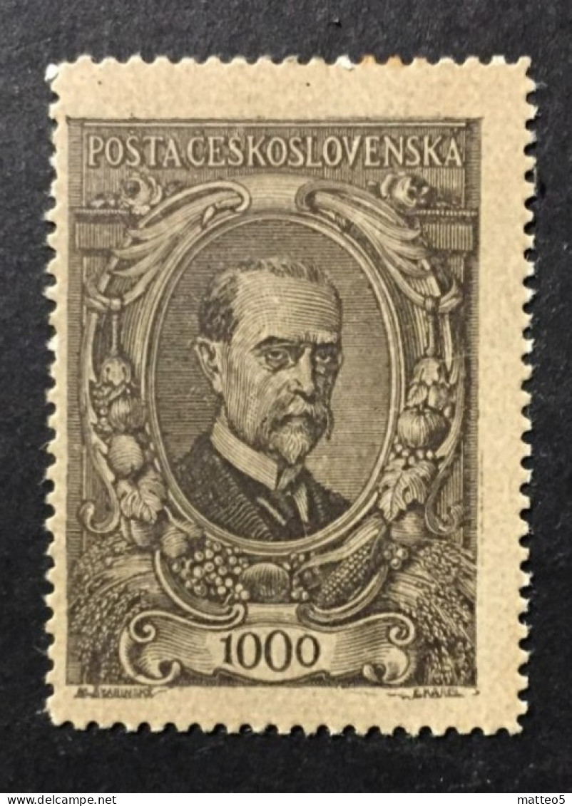 1920  Czechoslovakia - Tomas Garrigue Masaryk - President  - Unused ( Mint Hinged ) - Ungebraucht