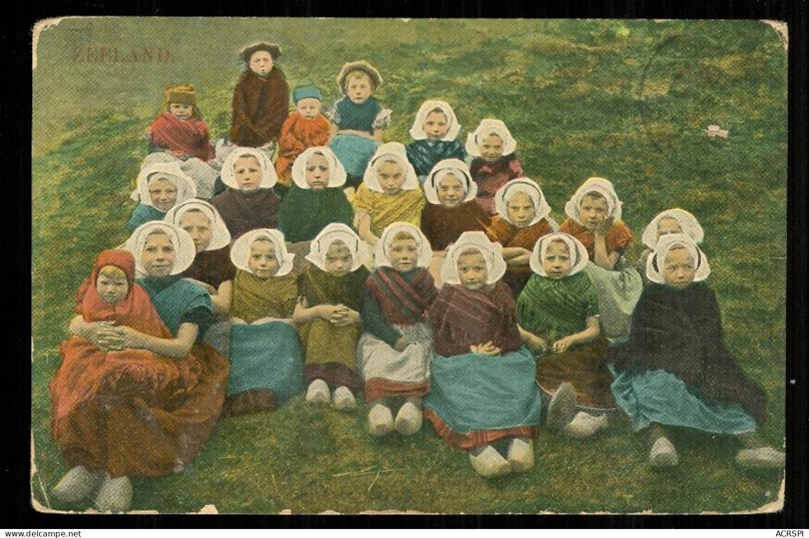 Children From The Isle Of Walcheren Borsele Et Goes, Communes De Zuid-Beveland - Goes